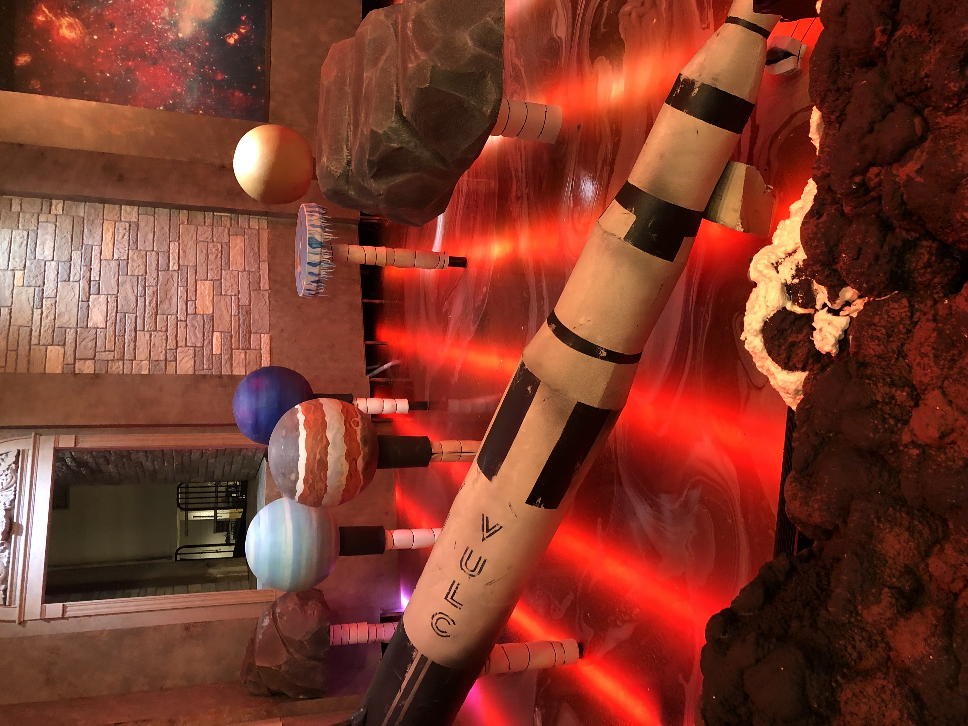 Bright red lava effect material with realistic molten appearance